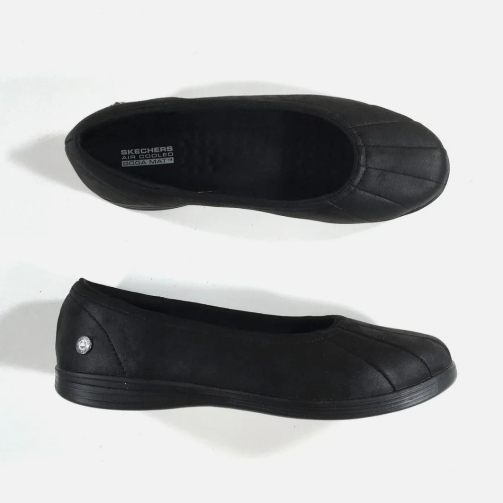 Skechers On The GO Dreamy Upscale Flats Slip On Shoes Womens Size 7 Black 136273 - Picture 9 of 10